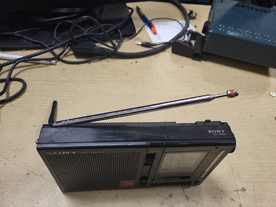 SONY ICF-7600A 9バンドラジオ SONY ICF-7600A Radio FM AM 9 Band SW MW Receiver - No Power Spares