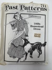 Past Patterns 1860s Homestead Dress Sewing Pa...