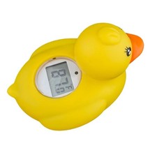 LED Digital Duck Thermometer for Baby Bath, Waterproof, Celsius/Fahrenheit