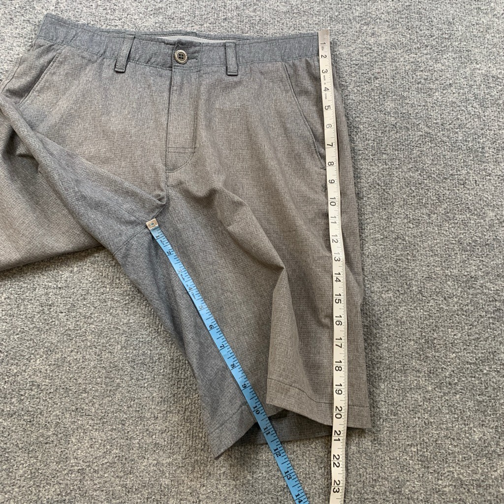 Under Armour Shorts Mens 32 Grey Match Play Vented HeatGear Performance Golf thumbnail 7