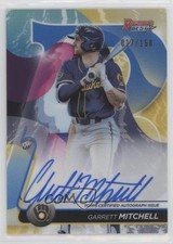 2020 Bowman's Best of Blue Refractor 17/150 Garrett Mitchell #B20-GM Auto 3c2