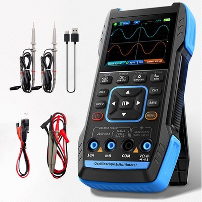 3-in-1-Oszilloskop/Multimeter/DDS-Signalgenerator mit 2 Kanälen Kfz-Oszilloskop