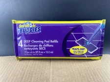 Scrub Buddies 4 Deep Cleaning Pad Refills 11”x6”, COMBINED SHIP $1