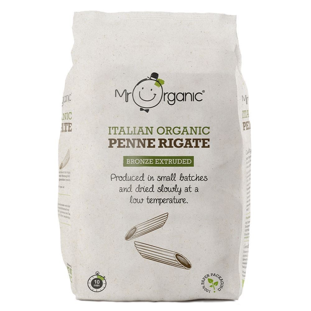 Mr Organic Penne Pasta 500g - 2 Pack