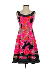 Nine West Women Pink Cocktail Dress 2