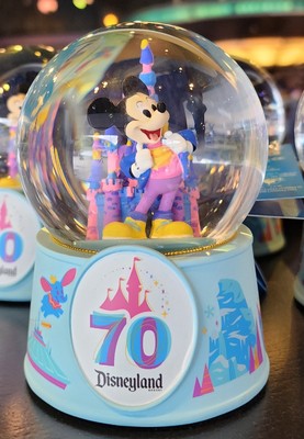 Disneyland 70th Anniversary Snow Globe New 2025 | eBay