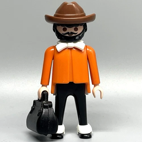 Playmobil Colorado Springs Station Male Adult Figure Victorian Western 3770 VTG