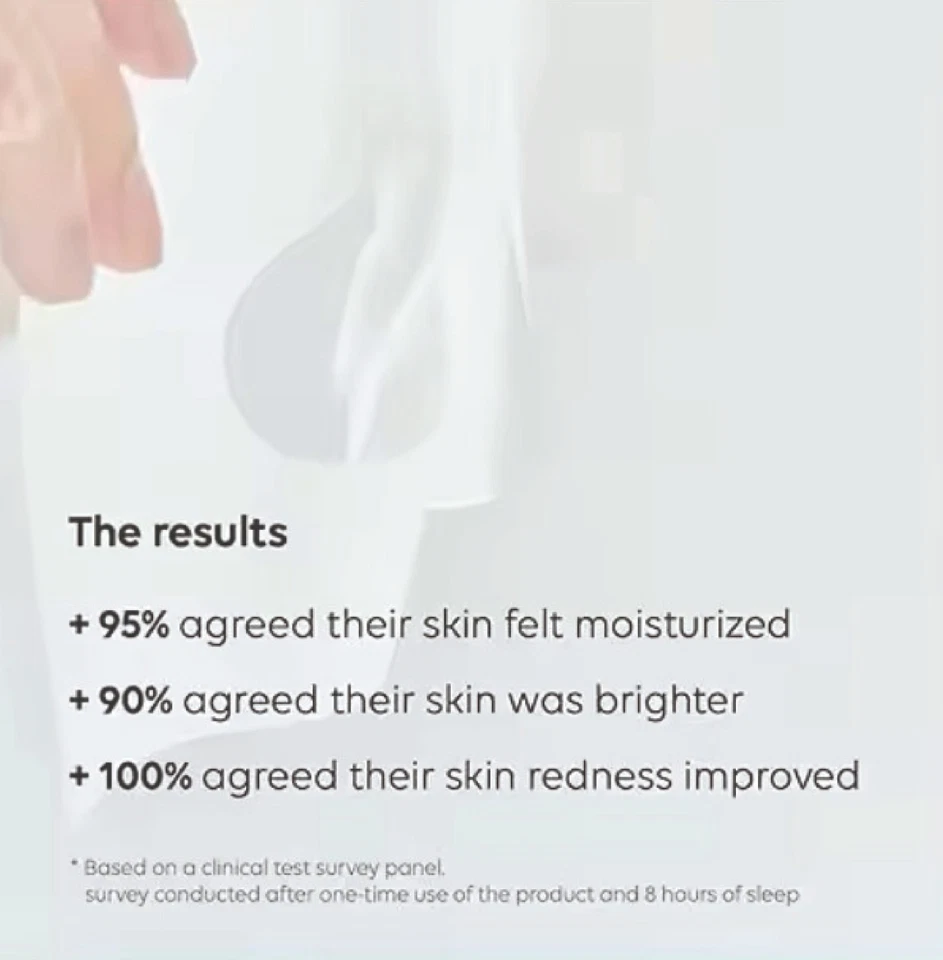 10 BIO COLLAGEN FACE MASK REAL DEEP FIRMING DEEP HYDRATING OVERNIGHT FACIAL MASK - Image 4 of 4