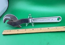 VINTAGE WEIL ADJUSTAMATIC 8" ADJUSTABLE SPEED WRENCH - JAPAN Excellent Condition