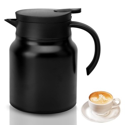 SANTECO Borraccia Termica, Termos Caffè in Acciaio Inox Doppia Mantiene le bevande fredde per 24