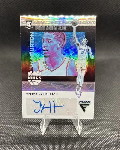 2020 Panini Flux Tyrese Haliburton Autographed Rookie Card 🔥