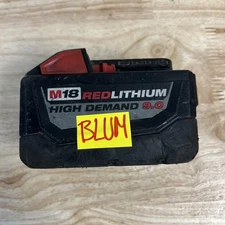 Milwaukee M18 High Demand Battery Pack (48-11-1890) - FOR PARTS OR REPAIR