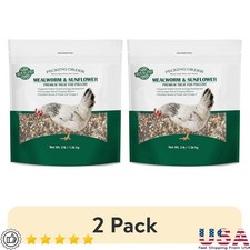 Chicken Treats Mealworm Sunflower 3lb High Protein Flock Favorite Antioxidants