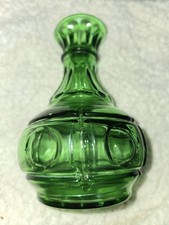 Vintage Wheaton Emerald Green Bottle / Vase w...