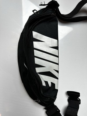 Nike Black Belt Bag Fanny Pack Adjustable Strap Lightweight Sports Casual