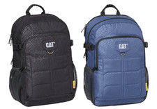 Unisex CAT Caterpillar Barry Strong Tough Reliable Backpack Black or Navy 31L