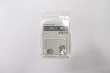 (3-Pk) Everbilt Lock Nuts Chrome 5/16"-18 Thread Pitch 800184