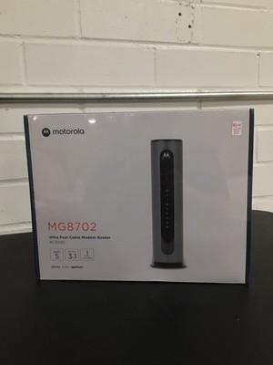 Motorola MG8702 DOCSIS 3.1 Cable Modem WiFi Router Combo AC3200