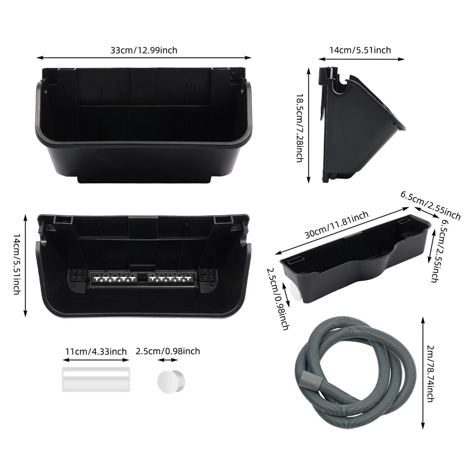 Hanging Vertical Wall Mounted Plant Bag for Garden Vertical Garden Planter Black - Image 3 of 4