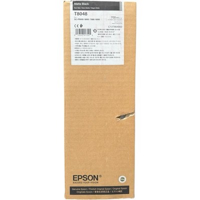 12/2022 New Genuine EPSON T8048 Matte Black 700ml Ink SC-P9000/8000/7000/6000