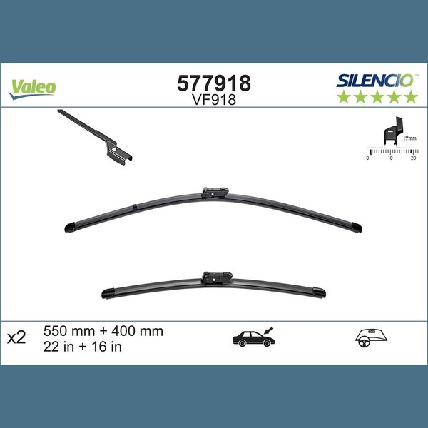 Valeo 577918 Wischblatt-image