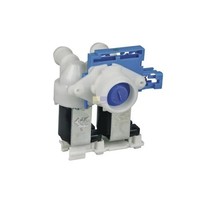 Magnetventil 2-Fach 180° 15MmØ FüR Waschmaschine 481071427961