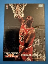 1993 NBA Hoops Face to Face #FTF10 Michael Jordan Harold Minor