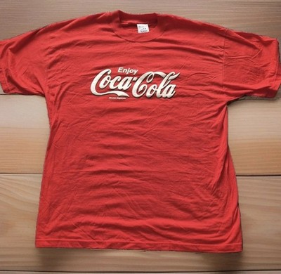 Coca-Cola T-Shirt Rot  Enjoy Coca-Cola  Screen Stars, Größe XL