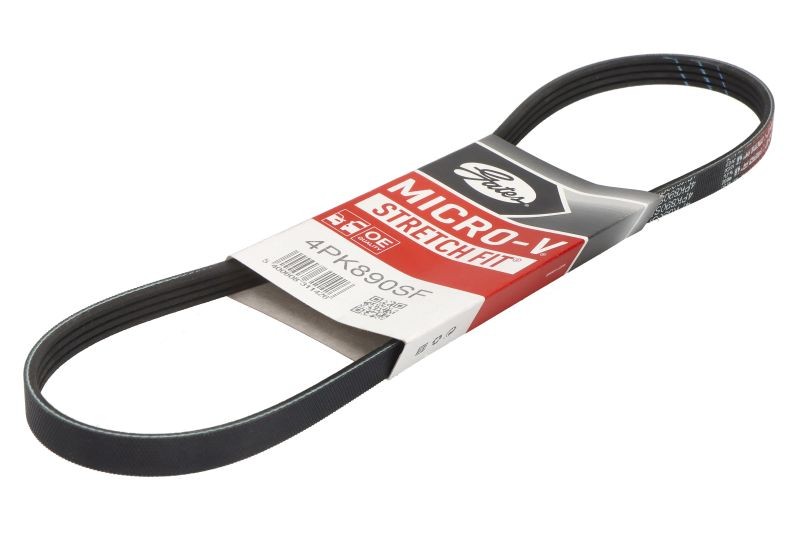 Fits GATES GAT4PK890SF V-ribbed Belt GAT4PK890SF Multi-V-belt (4PK890) fits: FO