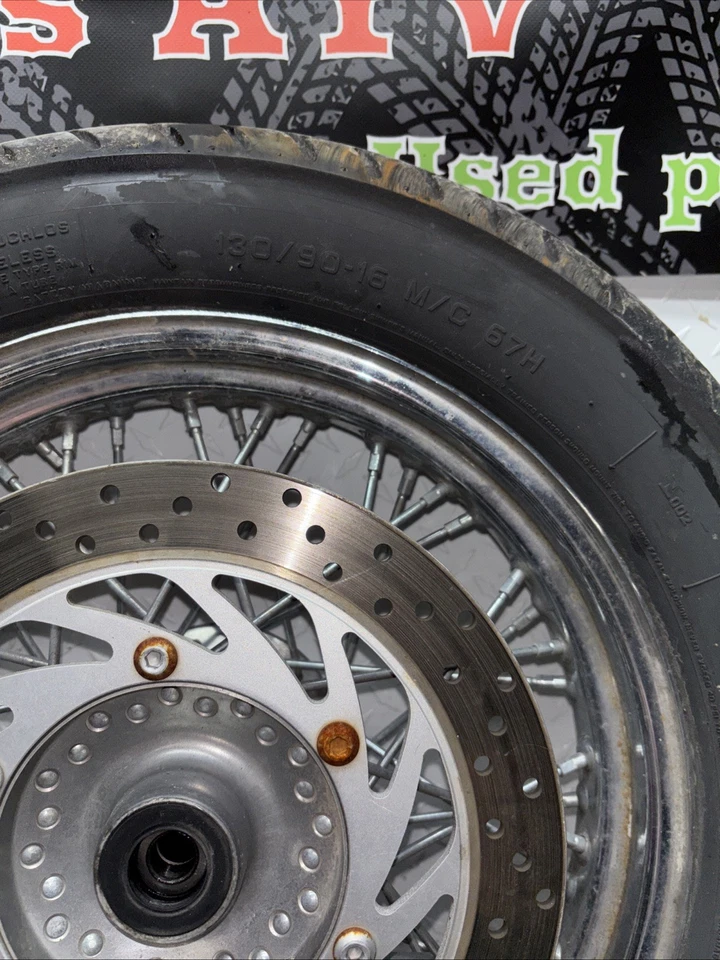 Llanta delantera Yamaha V-Star 650 Classic Silverado XVS XVS650 Foto 3 de 4