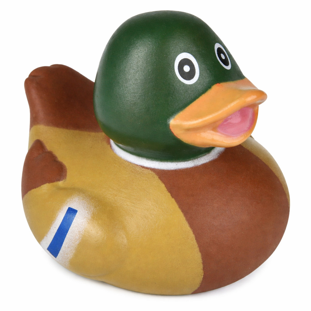 12 Mini Mallard Rubber Duckies &ndash; 2 Inch Duck Bath Toys, Party Favors, Classroom