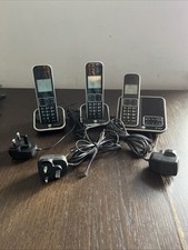 BT Inspire 1500 Trio Cordless Home Phone w/ Answering Machine & 3 Handsets