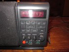 Denon DT-400 AM/FM HiFi Stereo Tabletop Clock Radio Black W Speakers Tested VTG — photo 4