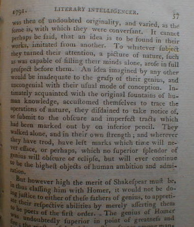Golden Eagle Abyssinia Ethiopia Plate 1791 Shakespeare Othello Analysis - Picture 4 of 4
