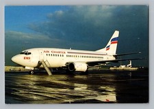 Airplane Postcard Air Charter EAS Airlines Boeing 737-500 AB6