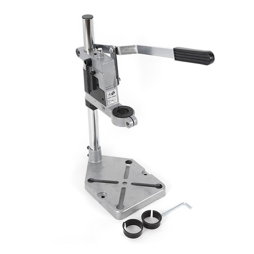 Electric Drill Hand Press Stand Bench Clamp Support Holder Tool Workbench Pillar - Picture 4 of 10
