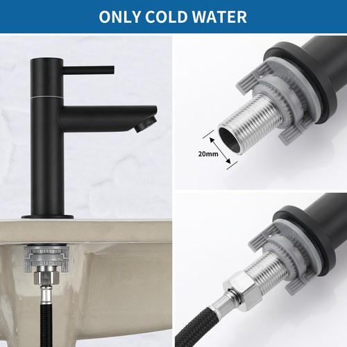 Waschtischarmatur Wasserhahn Waschbecken Einhebel Mischbatterie Badarmatur DE - Bild 61 von 272