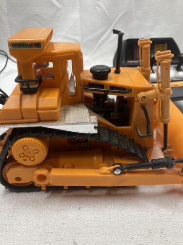 Neu helle Raupe Bulldozer D9L kabelgebundene Fernbedienung Vintage 1988 Bau - Bild 3 von 16