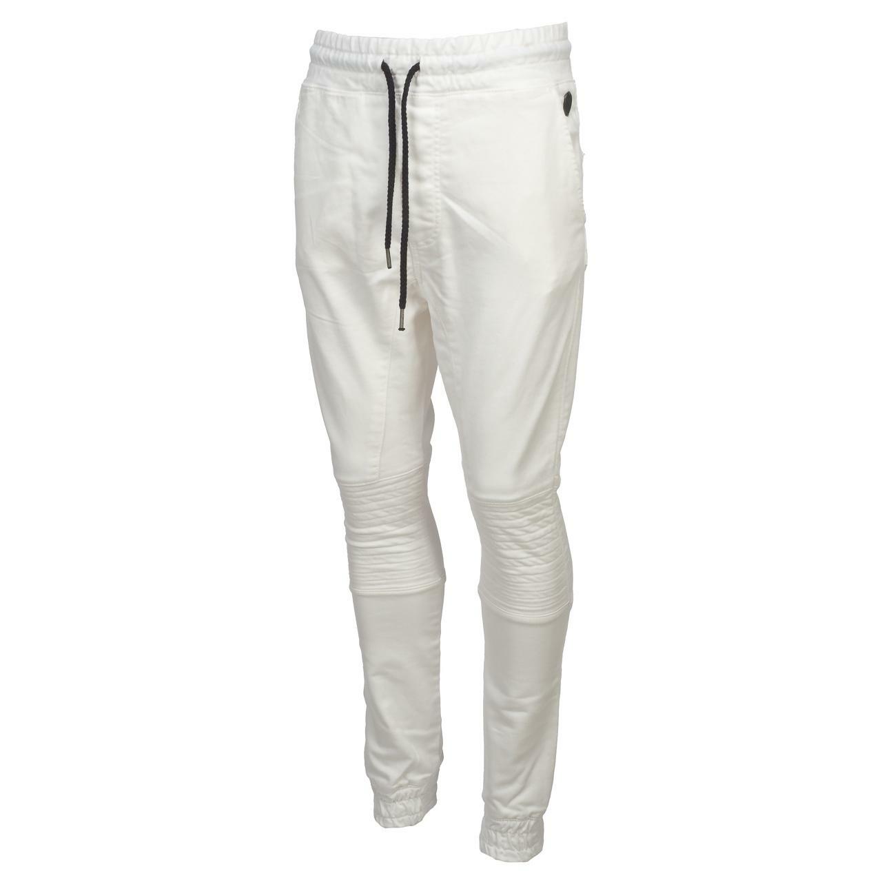 Pantaloni Hite couture Kolser Bianco ansimare cargo bianco 11513 - Nuovo Pantaloni Hite couture Kolser Bianco ansimare cargo bianco 11513 - Nuovo
