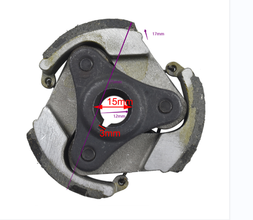 47cc 49cc 50cc 2 Stroke Motor Engine Heavy Duty Clutch for Pocket Bike Mini Quad - 第 2/5 張圖片