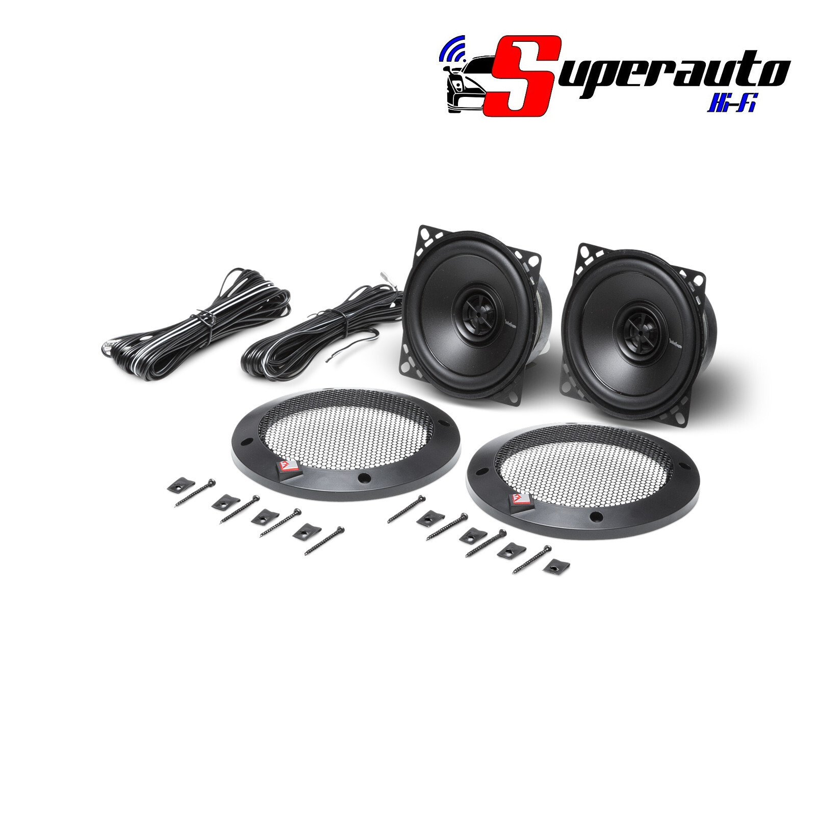 Altoparlanti Rockford R14X2 10cm per Opel Corsa D: Suono Cristallino - 2