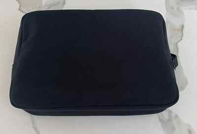 Valentino Beauty Black Dopp Case travel Pouch cosmetic toiletry