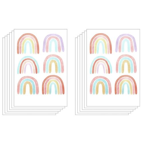 Decorazione camera da letto arcobaleno per ragazza arcobaleno adesivi da parete stanza8656 - Foto 1 di 8