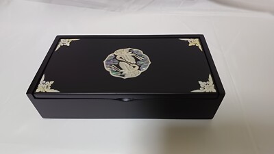 Koreanisches traditionelles Design Perlmutt Najeon Lack Schmuckkästchen