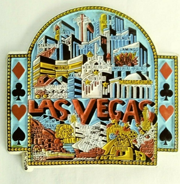 LAS VEGAS featuring several destinations/ Souvenir/ Collectible