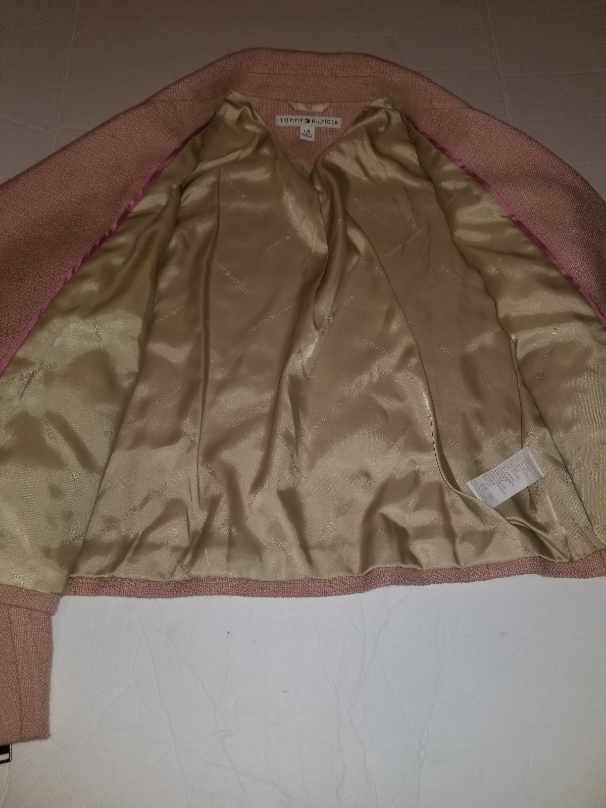 Tommy Hilfiger Womans Jacket Size L Pink - image 5