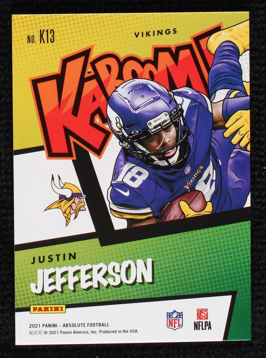2021 Panini Absolute Justin Jefferson #K13 for sale | eBay