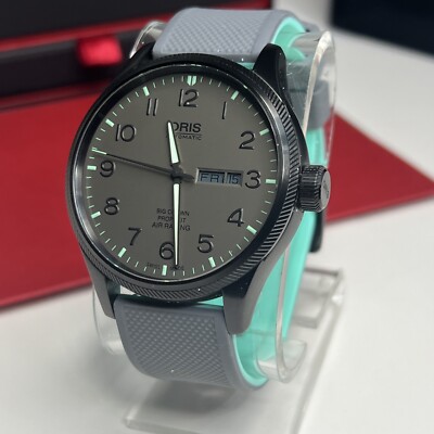 Oris Big Crown Propilot Pro Pilot Air Racing Day Date 45mm Mens Automatic Watch