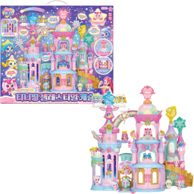 Catch Teenieping Celestial Castle Season 5 Playset Korean Toy for