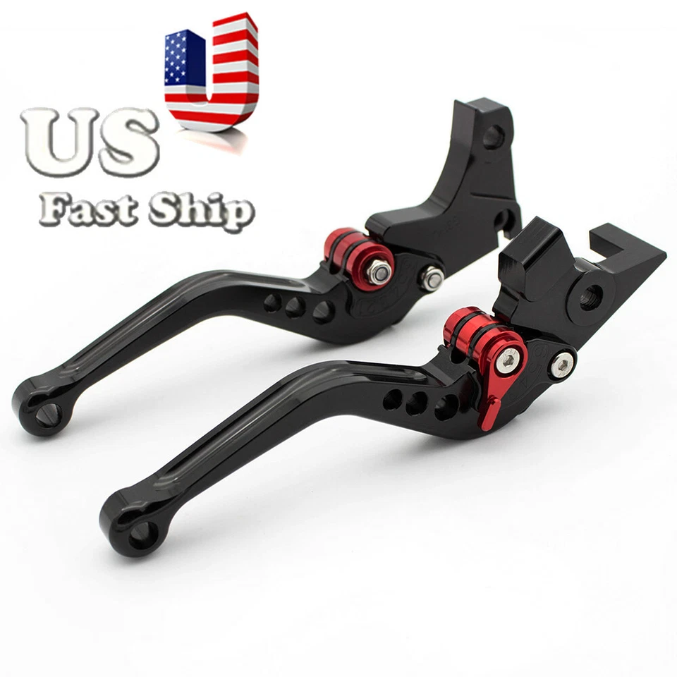 Alavanca de embreagem de freio curto EUA para SUZUKI GSXR600 GSXR750 2006-2010 2007 2008 2009 - Imagem 2 de 4